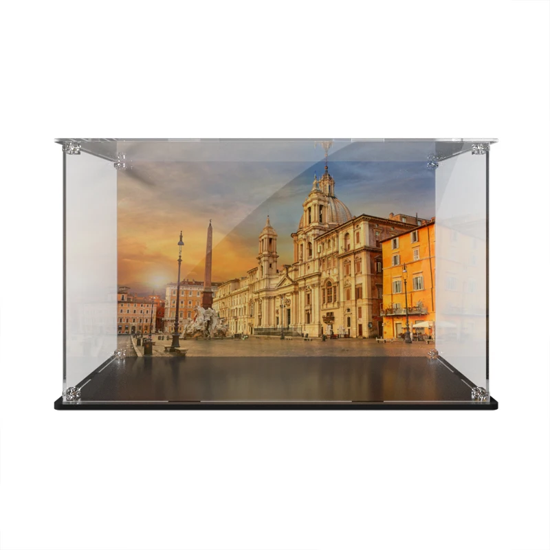 Акриловая витрина для lego 10298 дисплей Vespa 125 строительный блок пылезащитная