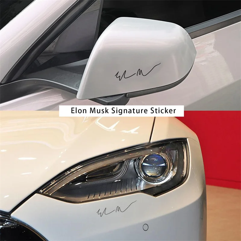 Автомобильная наклейка для Tesla Model S 3 X Y креативная s модель