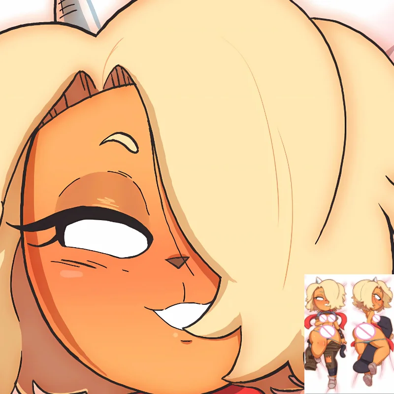 DIY персонализированный аниме Bronwyn пушистый оркус Dakimakura наволочка обнимающее тело