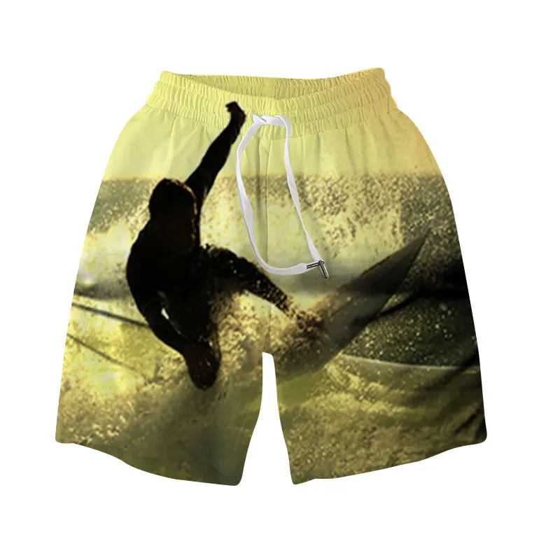 

Highquality Breathable Quickdrying Pants 2023 Summer New Popular Hawaiian Shorts Men's Casual Swimming Trunks Loose Casual Pants