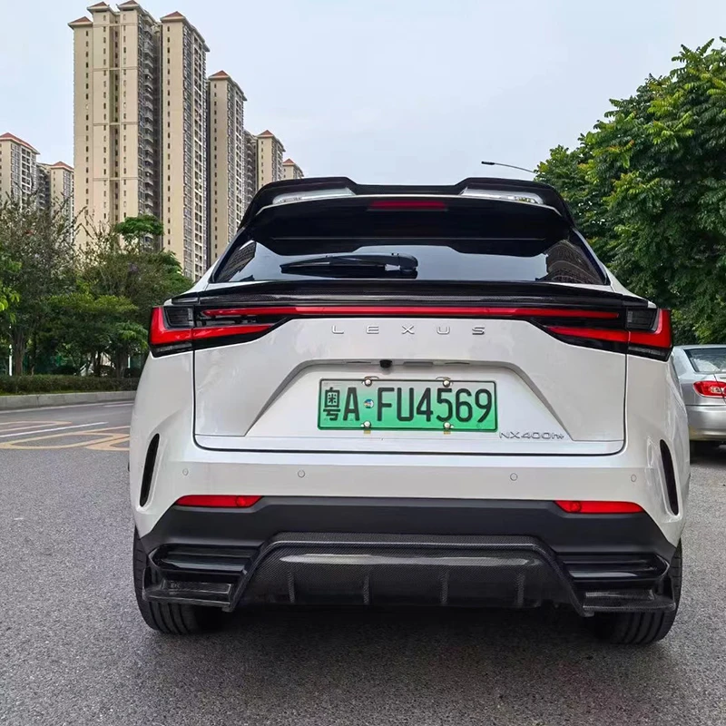 Стайлинг автомобиля из углеродного волокна автомобильный задний багажник