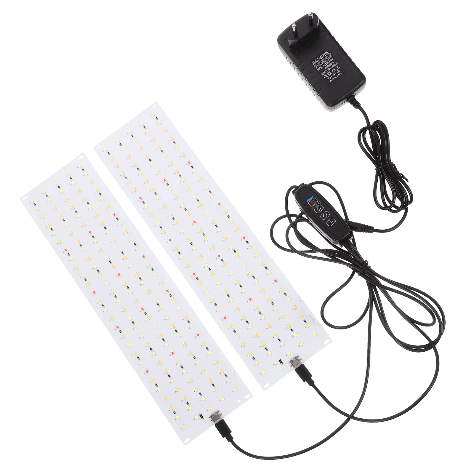 

1 Set of Small Plants Grow Light Greenhouse Plant Grow Lamp LED Lamp Full Spectrum Grow Light (EU Plug)