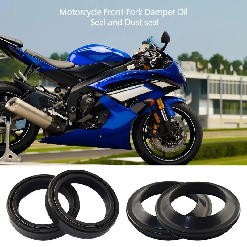 

Universal 41x53x8mm Motorcycle Parts Front Fork Shocks Absorber Dust Cover Lip And Damper Oil Seal Motorbike Accessories