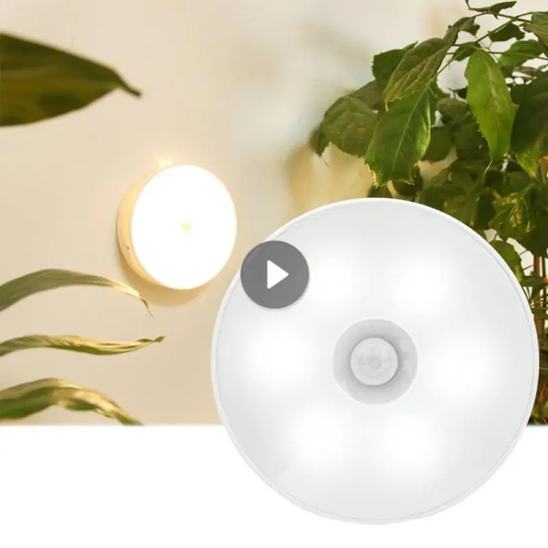 

Motion Sensor Light Wireless LED Night Light USB Rechargeable Night Lamp For Kitchen Cabinet Wardrobe Lamp Staircase Backlight
