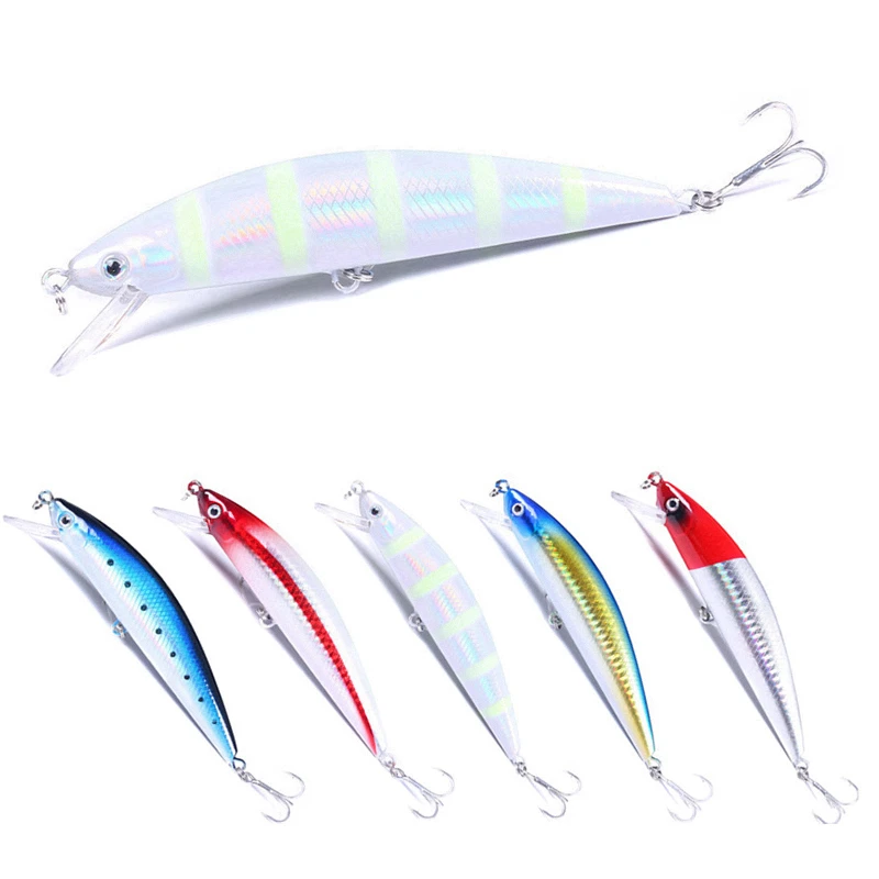 Длинная рыболовная приманка 120 мм 39 г искусственная зеркальная для ловли окуня