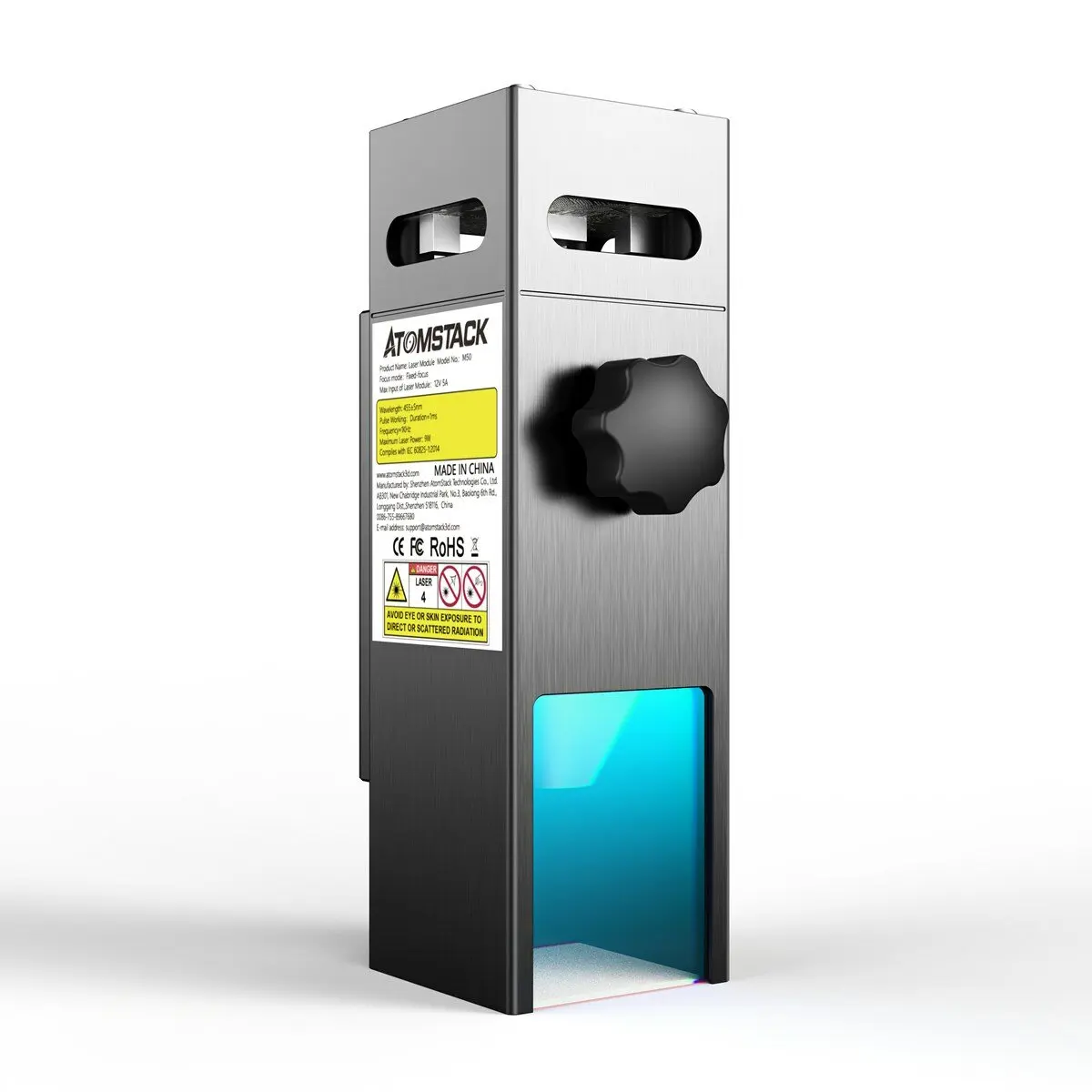 

Лазерный модуль Atomstack M50 10 Вт с двойной сверхтонкой точкой сжатия