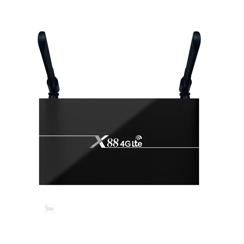

X88 2GB 16GB GB 4G LTE used In All Over The World Android 9.0 TV Box RK3328 SIM Card Mini Media Player PK Satellite Receiver