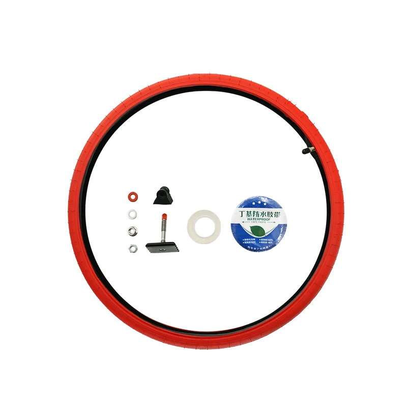 

Мотоцикл для грязи, маленькая красная шина для предотвращения проколотых шин, лесное поле, специальная внутренняя трубчатая шина низкого давления