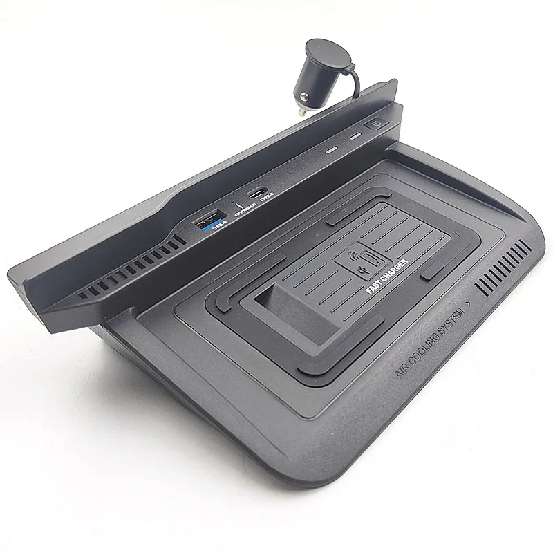 

Автомобильное беспроводное зарядное устройство для Nissan X-Trail T33 2023 2022, аксессуары 15 Вт, адаптер для быстрой зарядки, внутренние детали