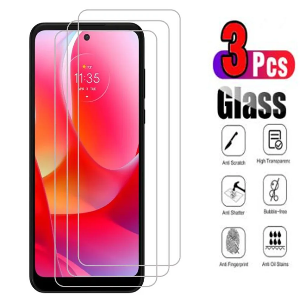 

Закаленное стекло 2.5D для Motorola MOTO G200 5G G71 5G G51, Взрывозащищенная защитная пленка для MOTO G41 G31 G power 2022, 3 шт.