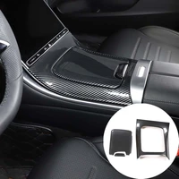 car interior abs plastic center console panel cover trim stickers for mercedes benz c class w206 2022 auto accessories