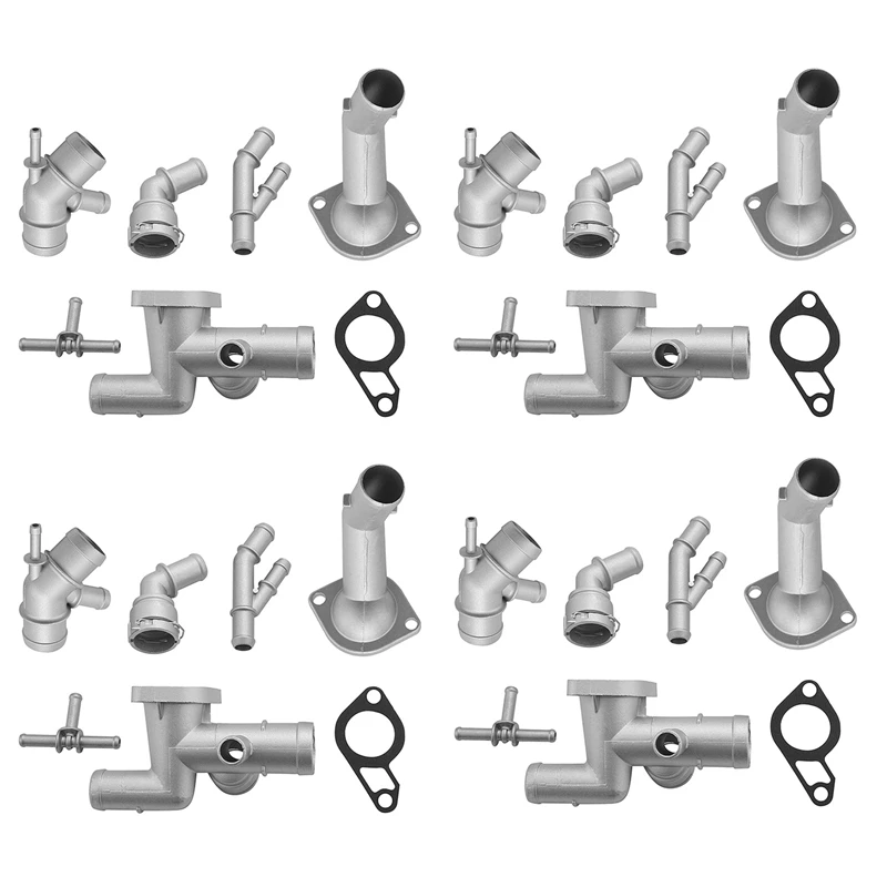 28 шт. алюминиевые комплекты соединительных шлангов с фланцем охлаждающей