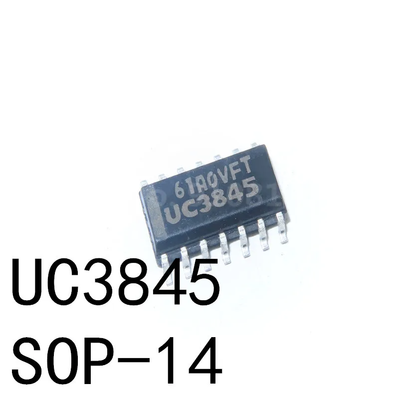

10 шт./лот UC3845BDG UC3845BDR2G UC3845 SMD SOP-14, контроллер мощности PWM, IC чип, оригинал, новый телефон