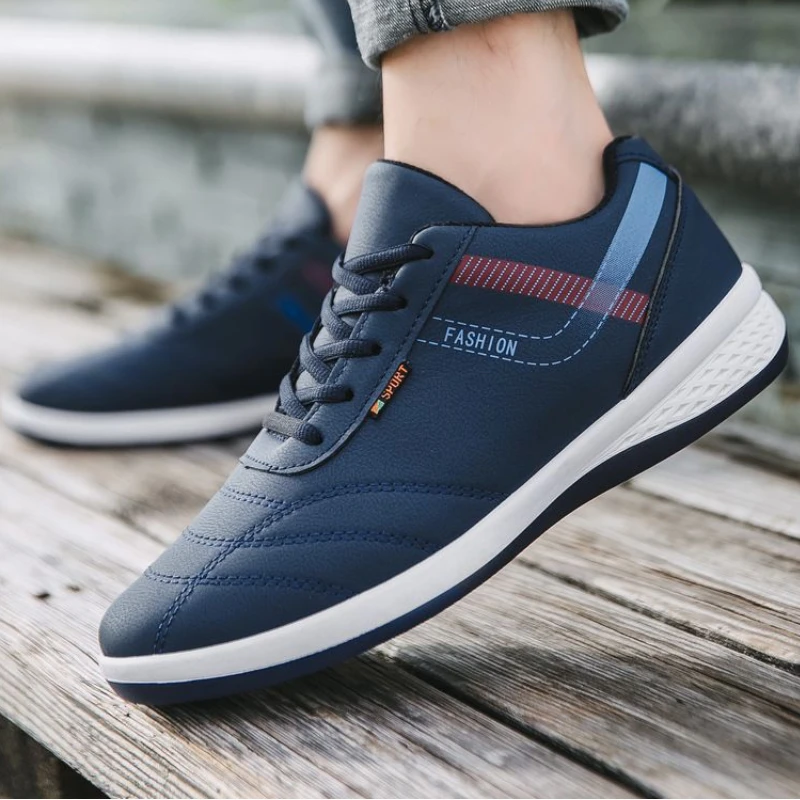 

Men's Platform Sneakers Spring Korean Style Fashion Casual Running Sports Shoes Soft Bottom Trainers Zapatillas Para Hombre