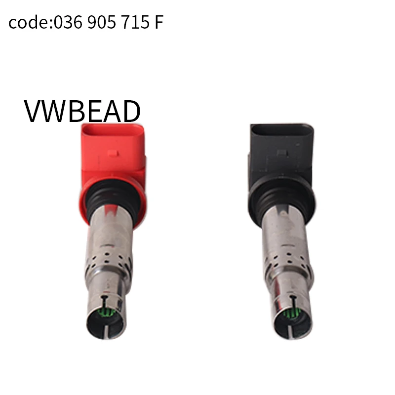 Фото Катушка зажигания 036905715F 036 905 715 F 036 905 715F для Golf Jetta Bora Beetle Polo Sharan Tiguan A1 A3 Octavia 1,6 1,4 №2