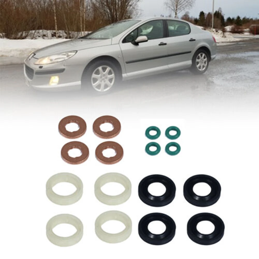 

Fuel Injector Seal Washer O Ring Kit For Ford Transit MK7 2.2 2.4 TDCi 06-11 NS Seal Washer O Ring Protector Car Accessories
