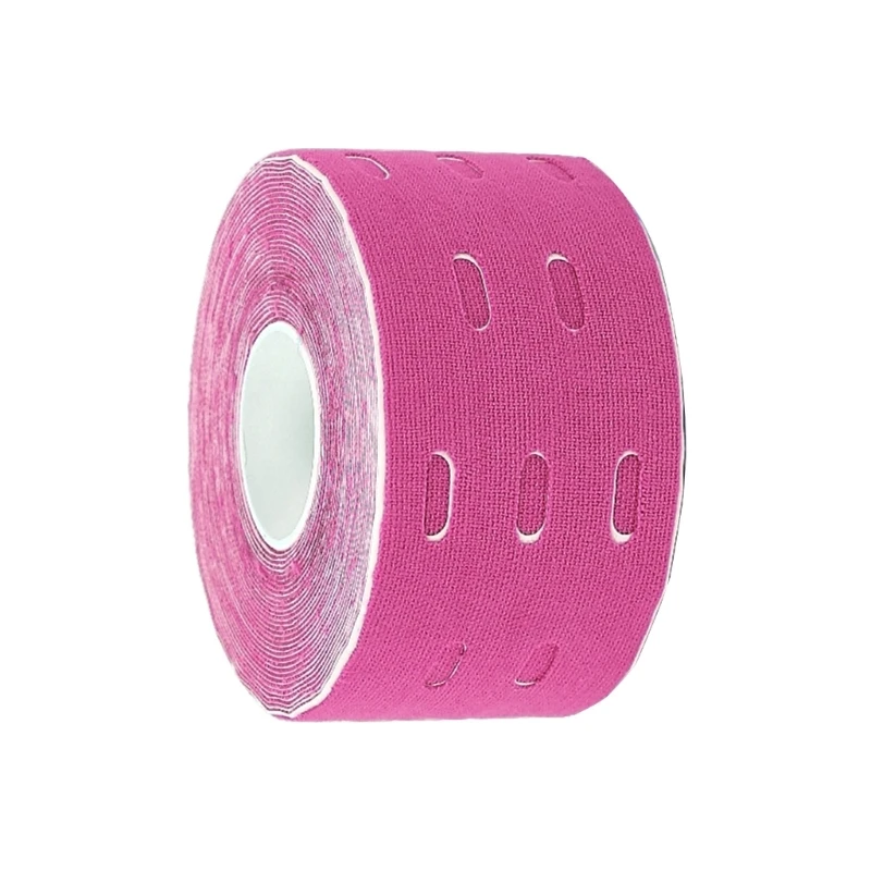 Кинезиологическая лента дышащая эластичная терапевтическая спортивная для