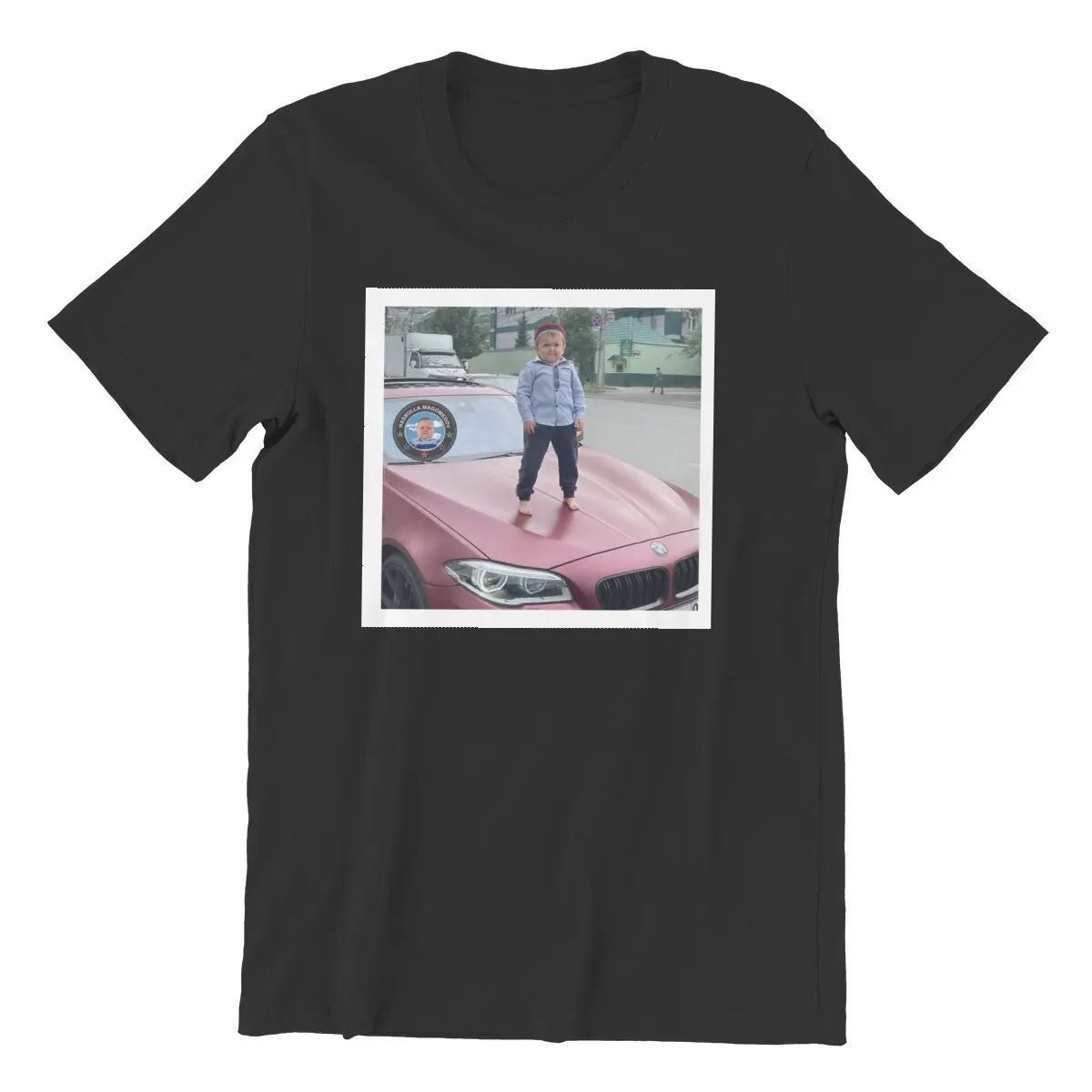 

Men T-Shirts Hasbulla Magomedov Little Khabib Crazy Cotton Tee Shirt Short Sleeve Filter Cute T Shirts Clothing 4XL 5XL 6XL