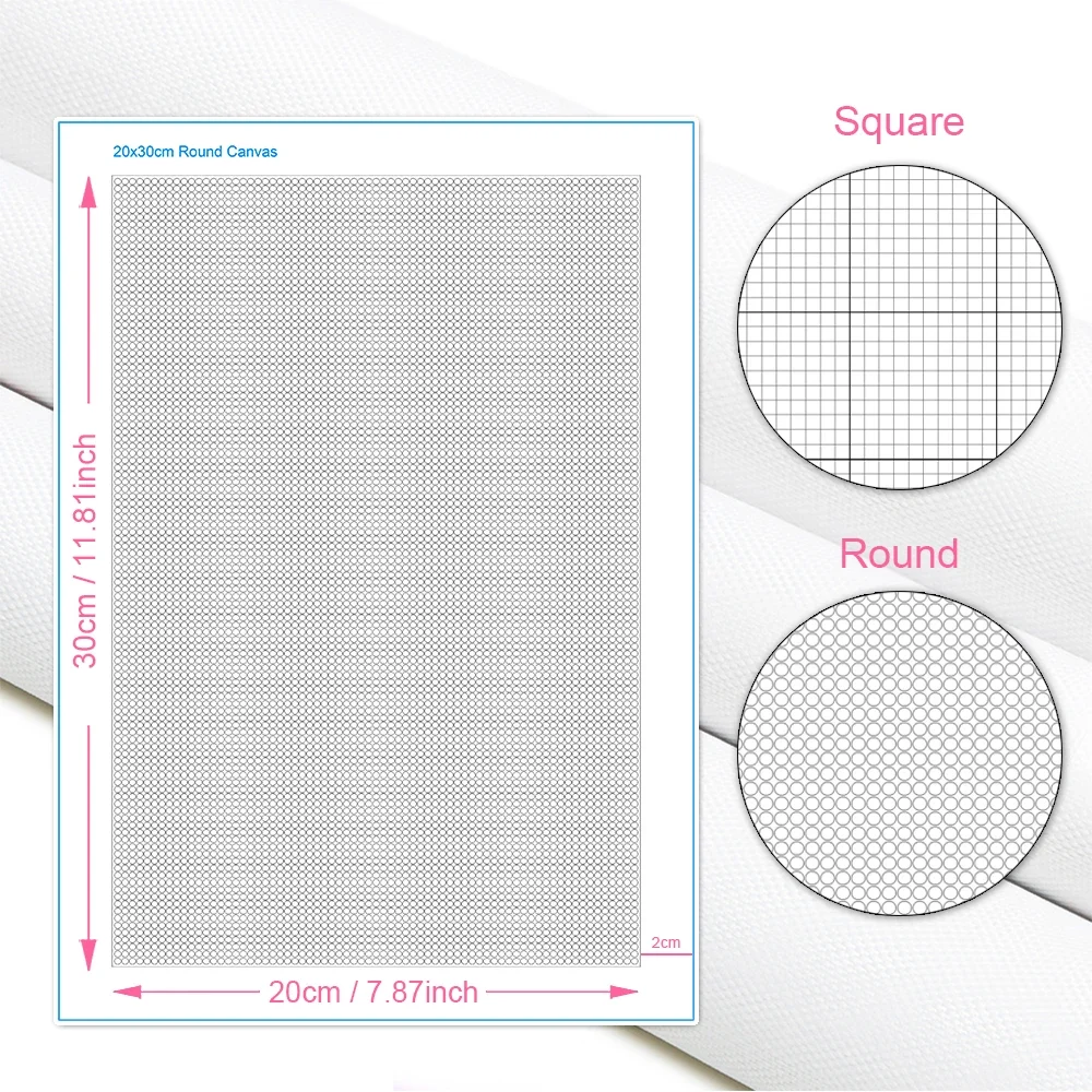 Алмазная картина квадратная/круглая дрель холст &quotпустая сетка&quot вышивка