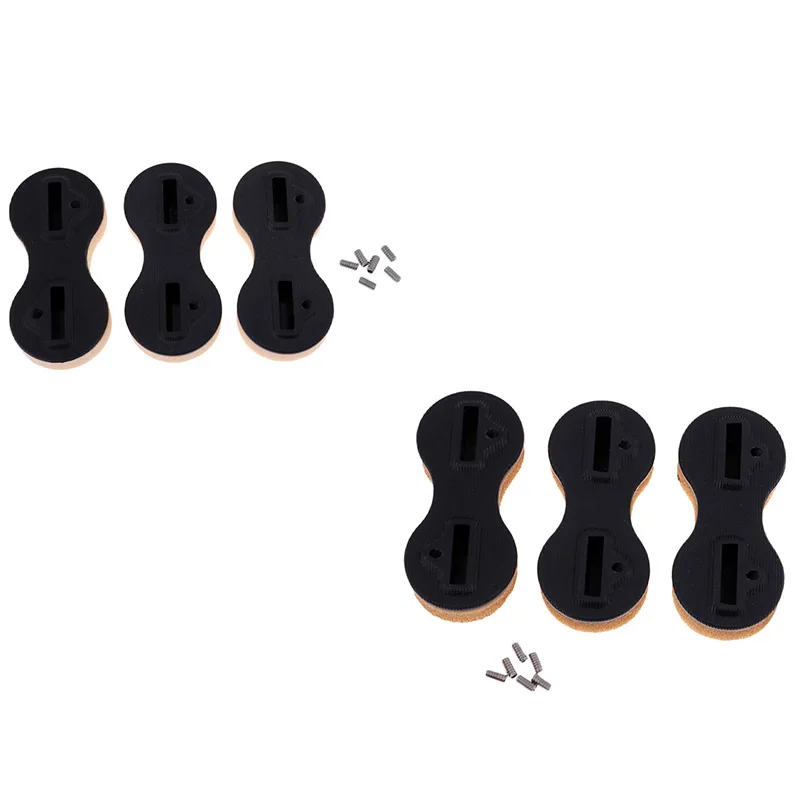 

Fcs Fusion Fin Box Surfboard Fins Surf Fin Fcs Plugs (3 Pcs ) Black