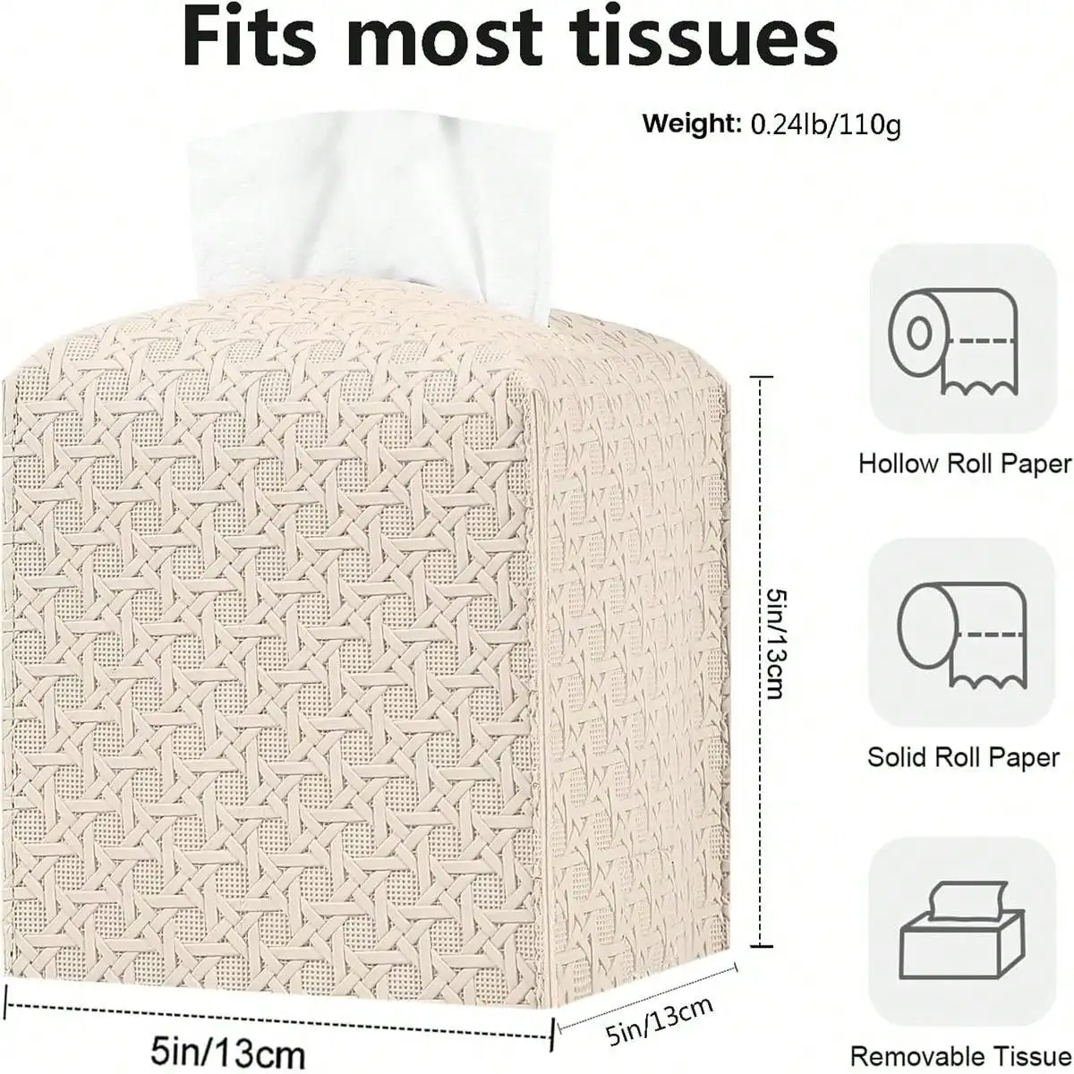 

Тканая коробка для салфеток, бежевый ротанговый дизайн, пыленепроницаемый кожаный обеденный стол, бумага для автомобиля, органайзер для офисных полотенец в скандинавском стиле, держатель для салфеток