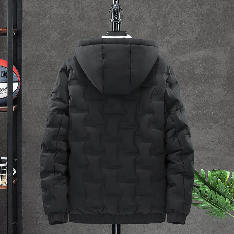 large down jacket men's white duck down 2022 new down cotton clothes fashion brand autumn and winter lightweight