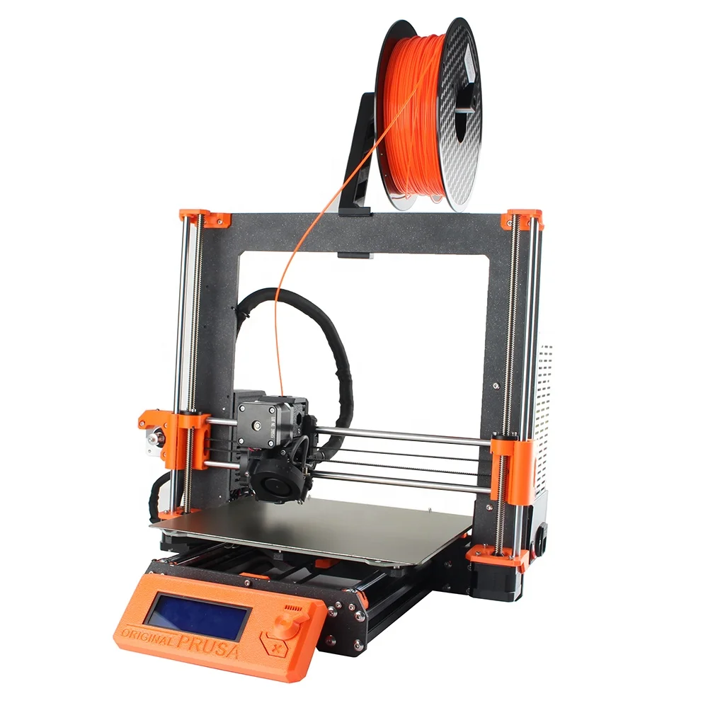 

Clone prusa i3 mk3s 3d metal large printer reprap cnc thermistor aluminum kit filament machine FDM 3d printer