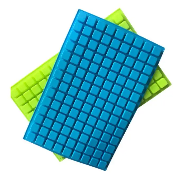 

50pcs 126 Cavity Ice Molds Silicone Mold for Chocolate Cake Candy Ice Cube Tray Maker Bar Tools SN2151