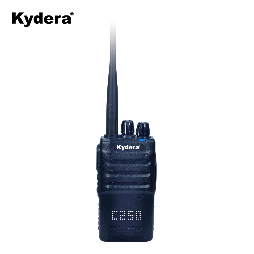 Kydera DR500 Портативный FM-радиопередатчик DMR 5 Вт со светодиодным дисплеем Рация с