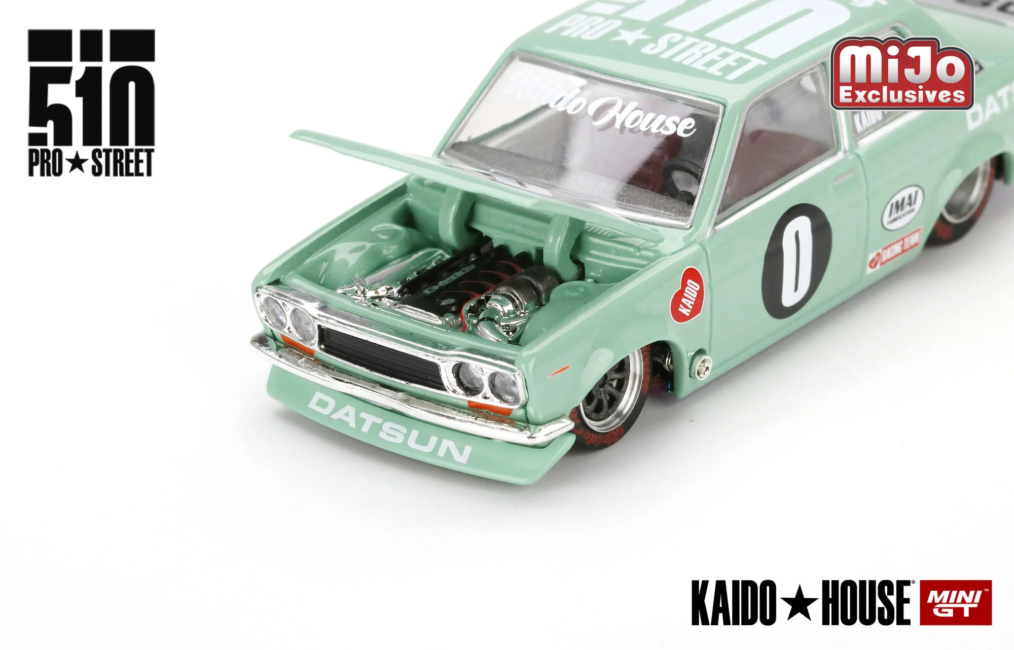 

Minigt Kaido House 1/64 Datsun 510 Pro Street KDO510 KHMG008 Diecast Model Collection Limited Edition Hobby Toys