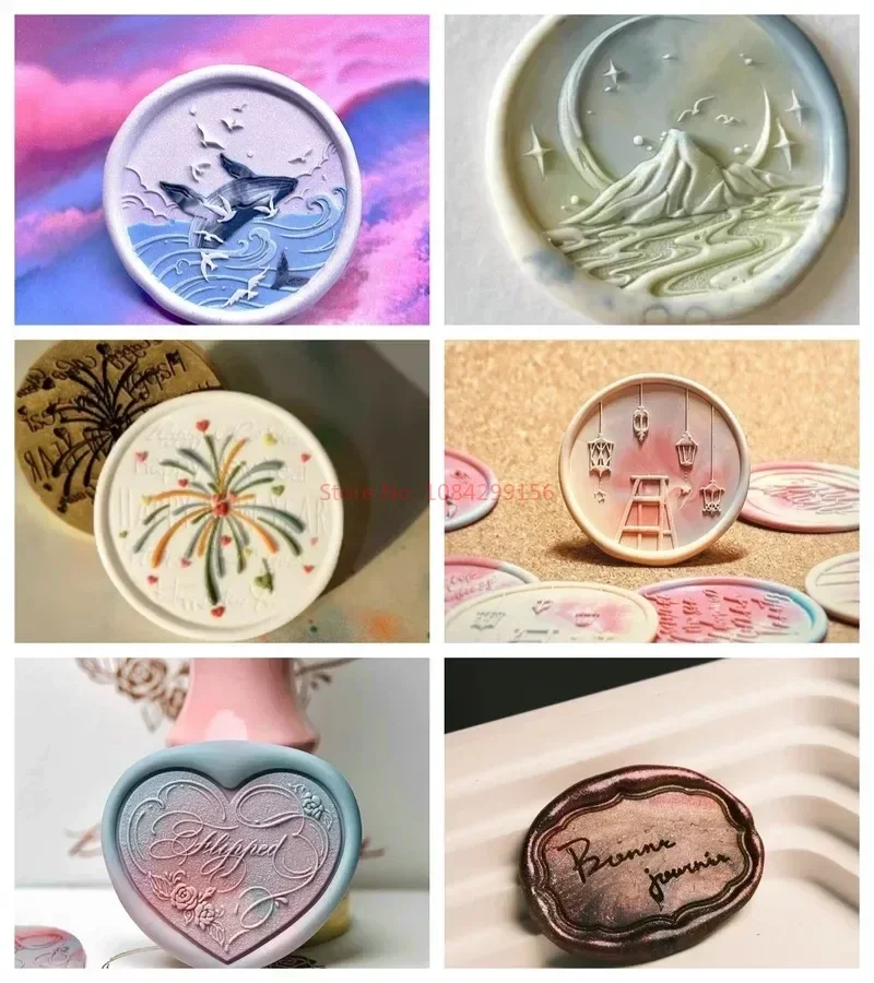 Оригинальная головка огненного уплотнения милый фейерверк рельефный