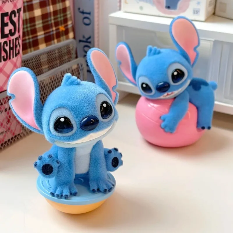 Фото Оригинальная коллекционная фигурка Disney Stitch Energy Yoga Series в закрытой упаковке, модная игрушка, настольное украшение, подарок на день рождения №4