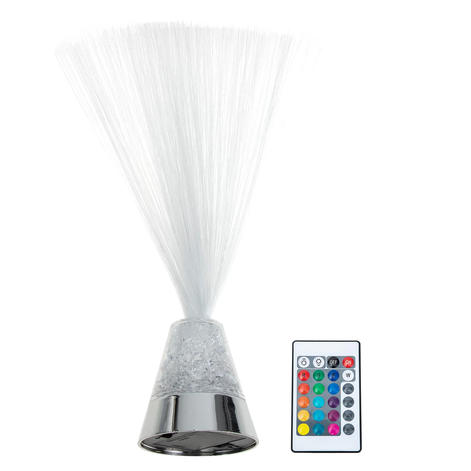 

1 Set of Chic Distinctive Optical Fiber Shape Decorative Desktop Decor Lamp