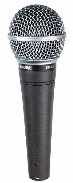 

Микрофон студийный Shure SM48S, черный