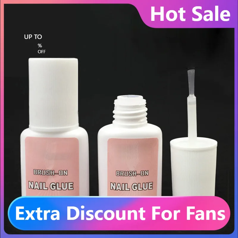

2021 строительный клей для ногтей 7 г, профессиональный быстросохнущий клей для ногтей для накладных ногтей, инструменты для ухода за ногтями,...
