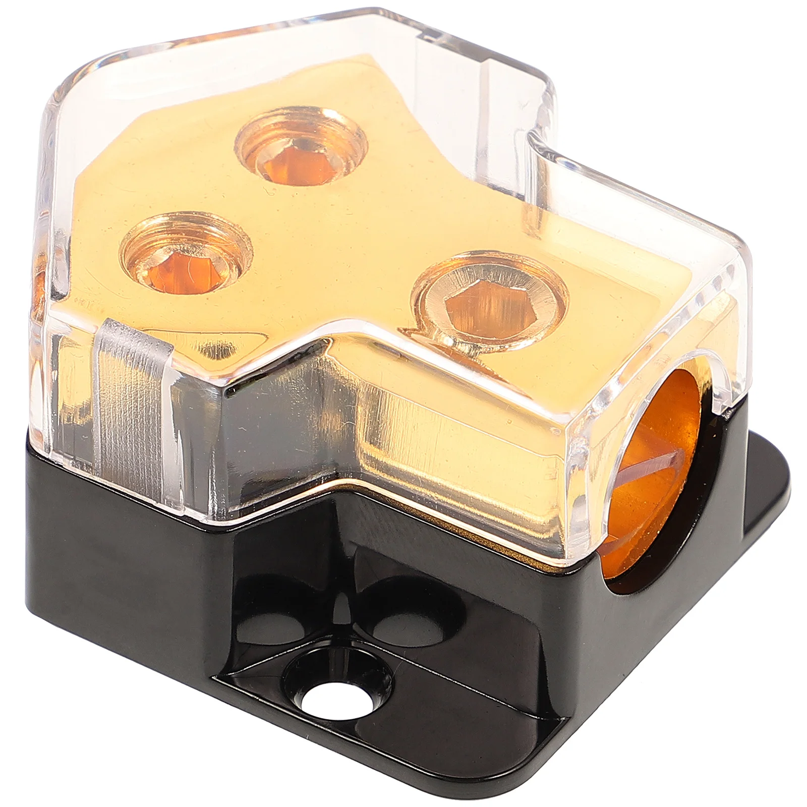 

Power Distribution Block Car Amplifier Audio Splitter 1 In 2 Ways Out Distribution Block