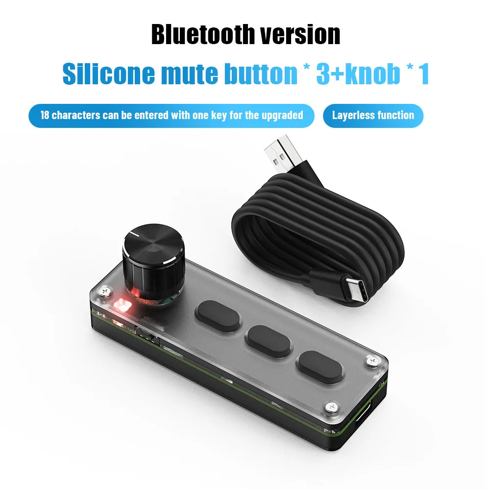 

Wireless Custom Macro Keyboard Rgb Lights Mini Mechanical Keyboard Programable Backlight Laptop Accessories Bluetooth Keyboard