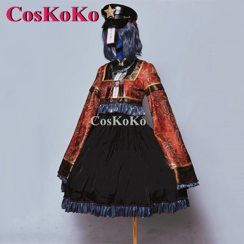 

[Индивидуальное изготовление] Косплей-игра coskoko Miyako Yoshika Touhou костюм к-проект элегантное милое великолепное платье для Хэллоуина