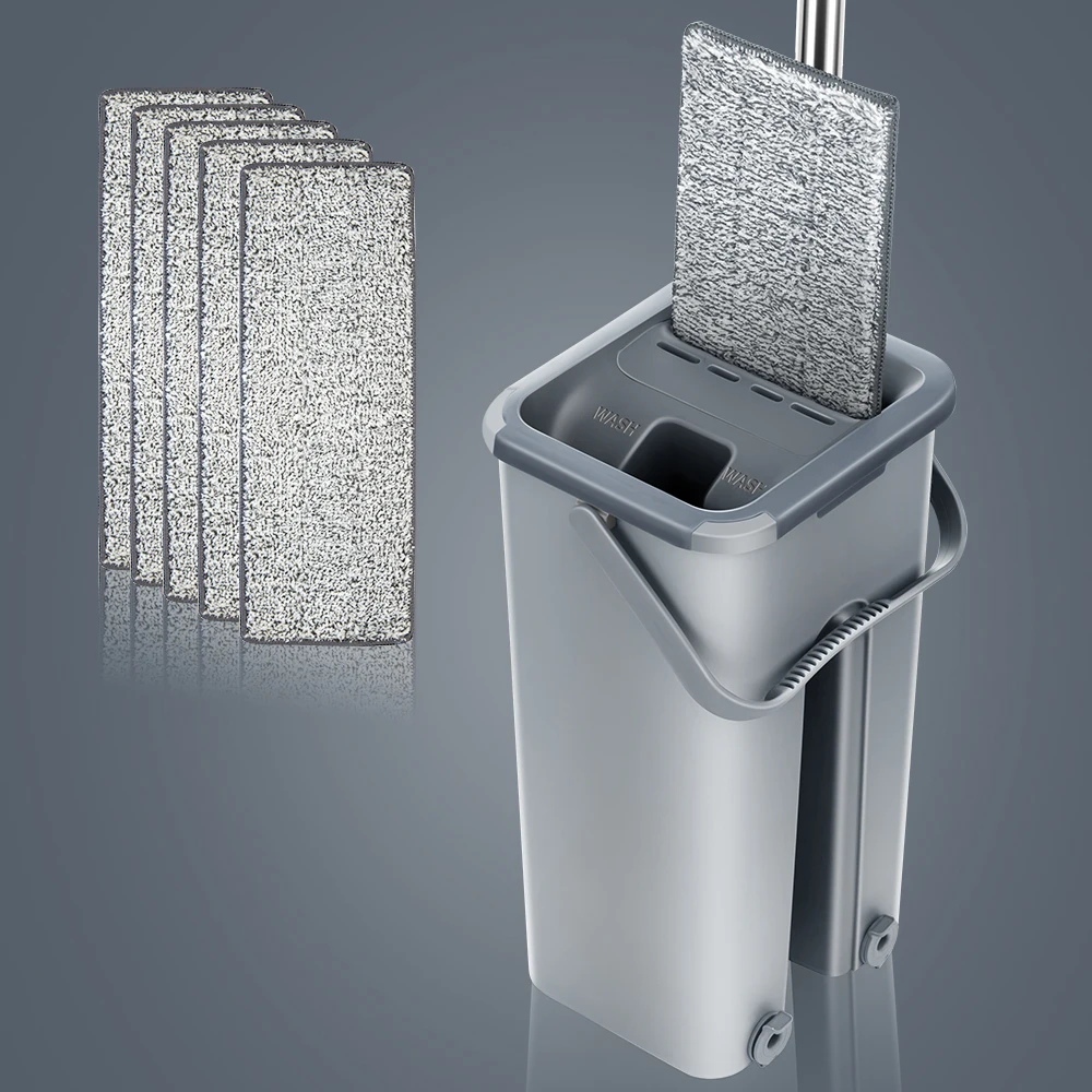 Плоская самоотжимная швабра |