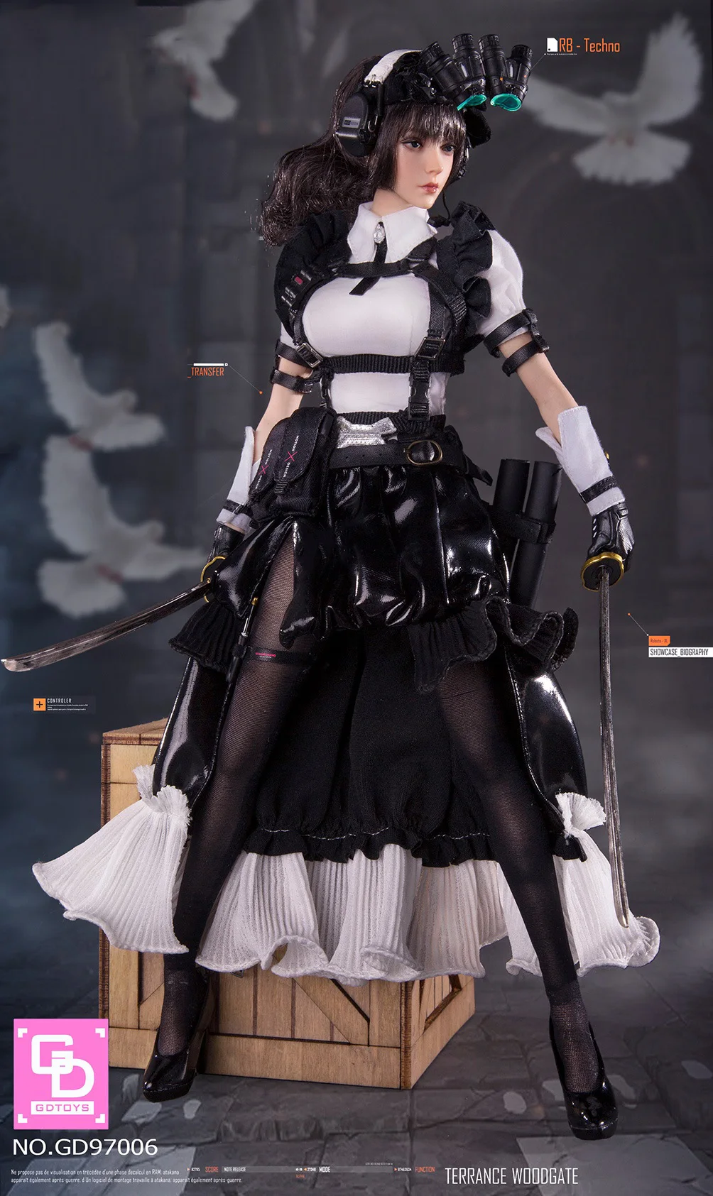 

GDTOYS GD97006 1/6 Female Soldier YULIA Full Set 12'' Action Figure Model Toy In Stock For Fans Collection