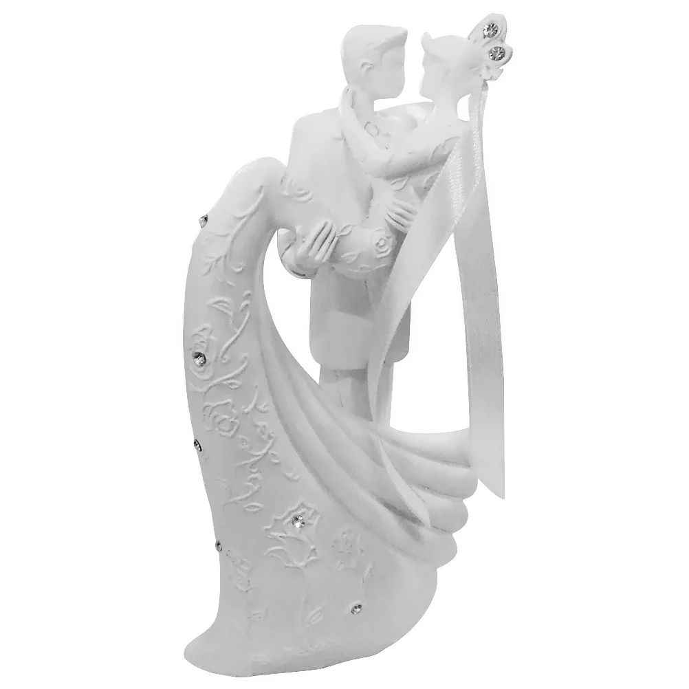 

Романтическое свадебное украшение для обнимания и поцелуя жениха