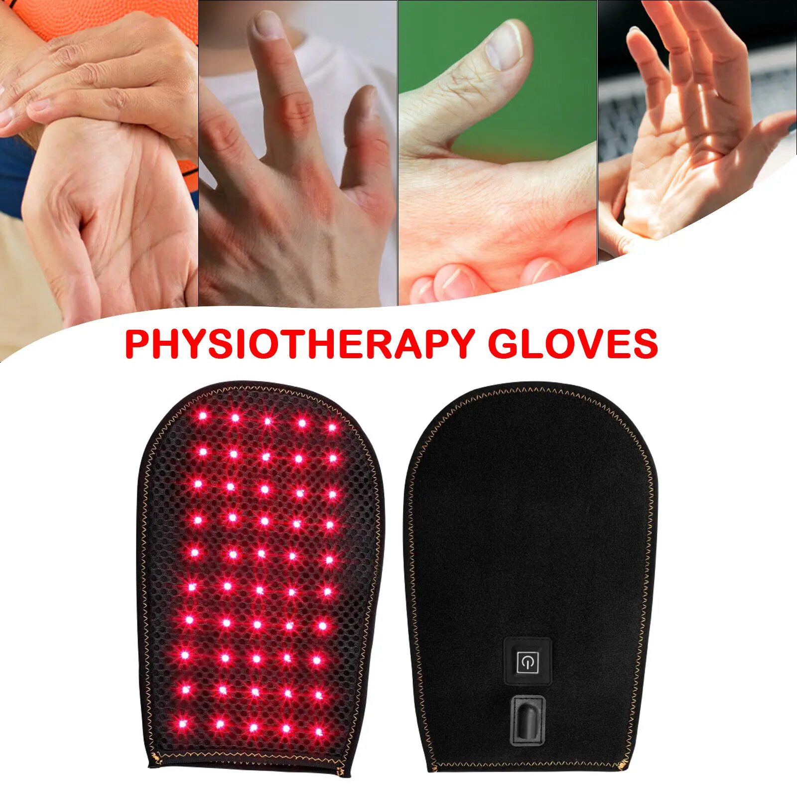 1 пара компрессионные дышащие перчатки с защитой от ревматоидного эффекта