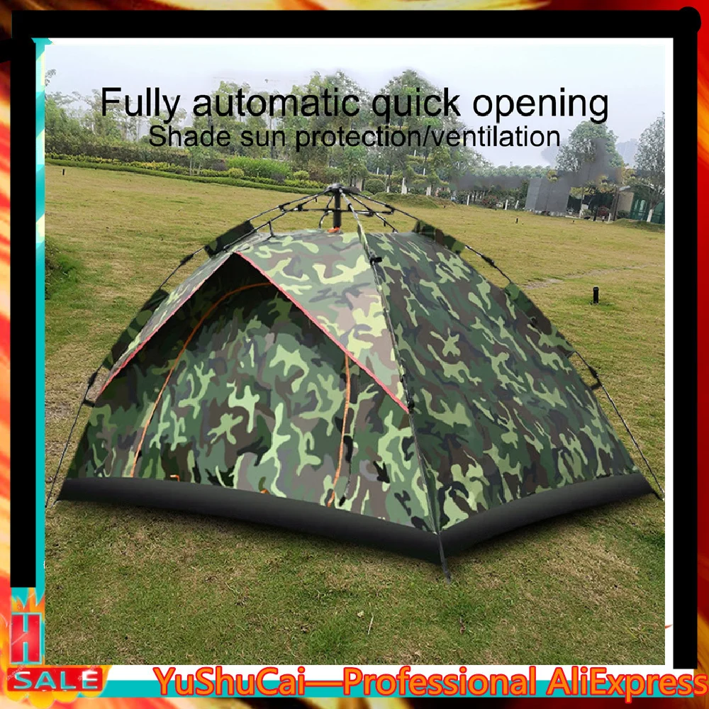 

2-3 Person Fully Outdoor Automatic Quick Open Tent Waterproof Camping Llightweight Instant Setup Tent 210 x 150 x 125cm