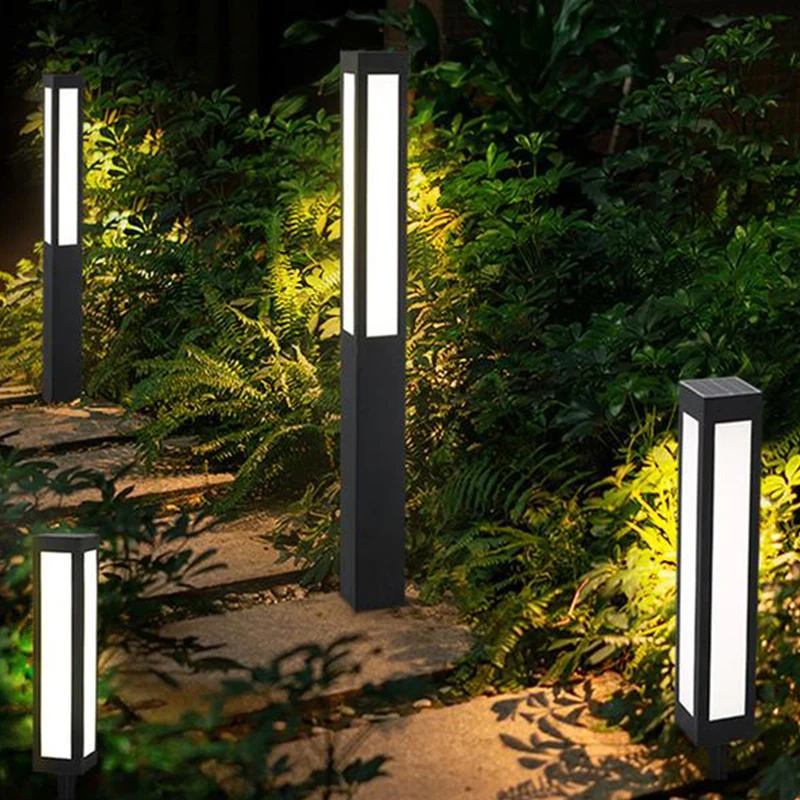 

Solar Led Light Outdoor Street Garden Lights with Remote Control Decoration Yard Lawn Stakes Light Farola Solar Jardin Exterior