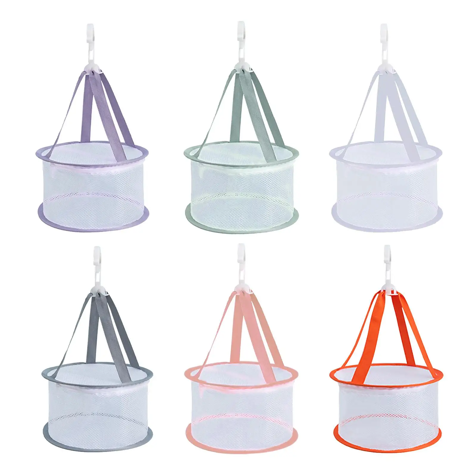 Multipurpose Drying Mesh Basket Hanging Pouch Shower Dry Basket for Blender
