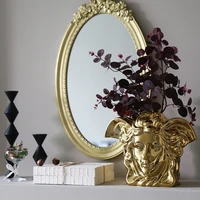 modern gold plated ceramic vase ornament