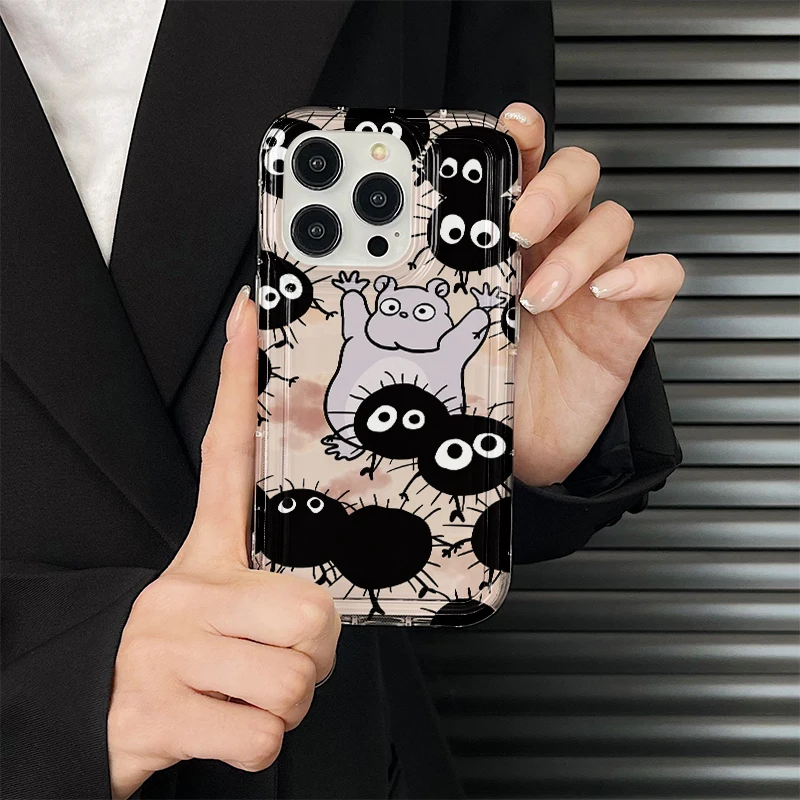 Мягкий ТПУ чехол для IPhone 11 12 13 14 Pro Max 6 6s 7 8 Plus X XR XS Max 12