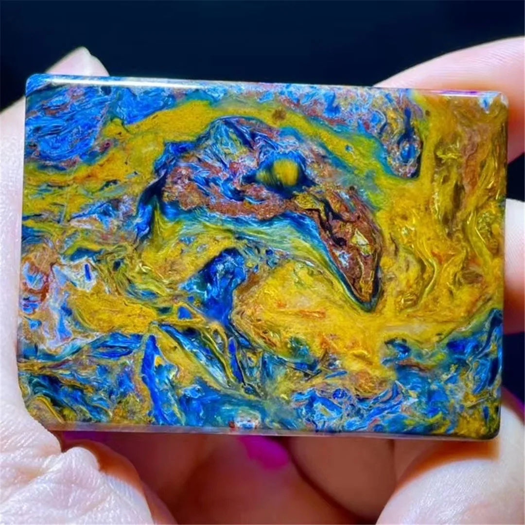 

Подвеска из натурального пьестерсита для женщин и мужчин, украшение с кристаллами рейки для богатства, красоты, 50 х36х7 мм, энергетический ка...