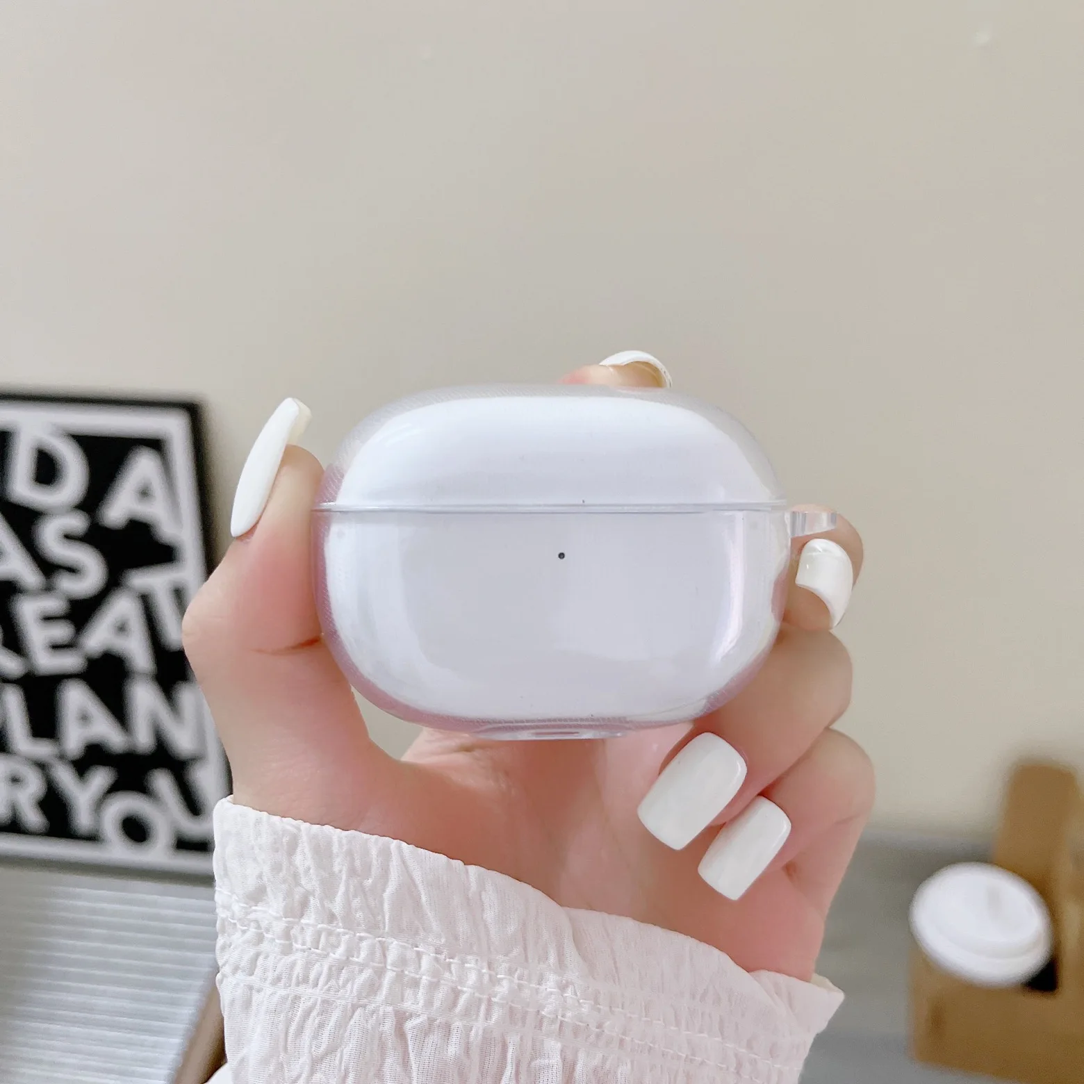 Милый чехол для наушников для OPPO enco Air 4 Pro Air4i Air 4 AirAir2 Air3i Free2 Free3, мягкий силиконовый прозрачный чехол (art.: 3920d19ffd2dc) - 3920d19ffd2dc