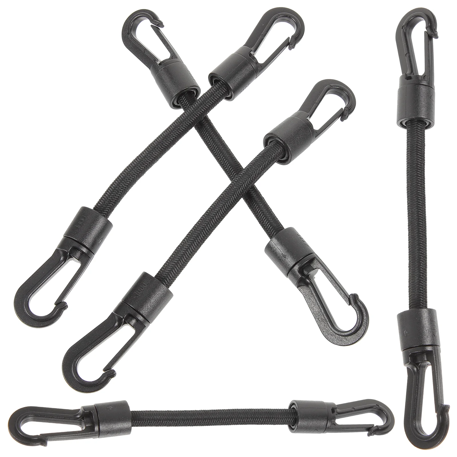 

5 Pcs Outdoor Hanging Hooks Elastic String Tie Strap Accessory Adjustable Kayak Rope Multi-function